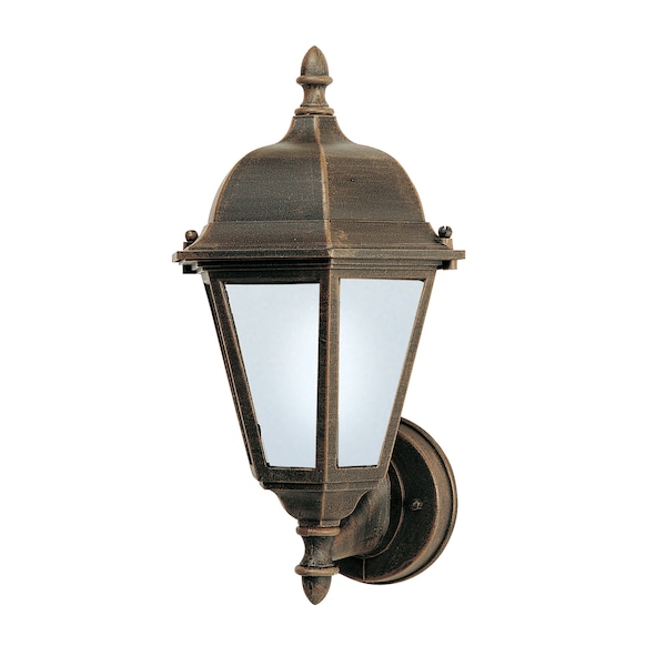 Maxim Lighting Westlake LED E26 1-Light 8" Wide Rust Patina Outdoor Wall Sconce 65102RP - main